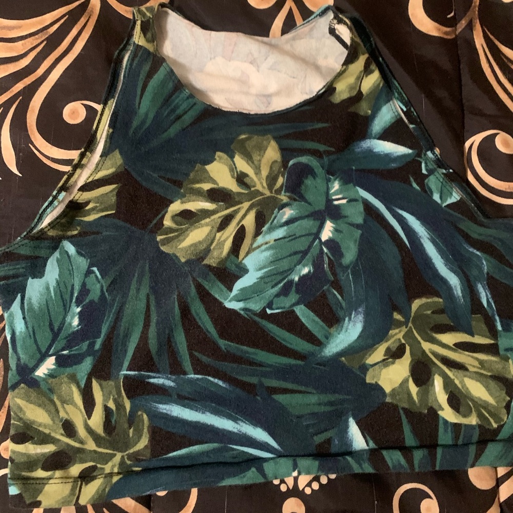 American apparel crop top